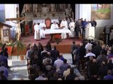 Napoli - Il cardinale Sepe celebra messa al carcere di Poggioreale (31.12.14)