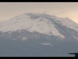 Napoli - La neve e il gelo bloccano la città -2- (31.12.14)