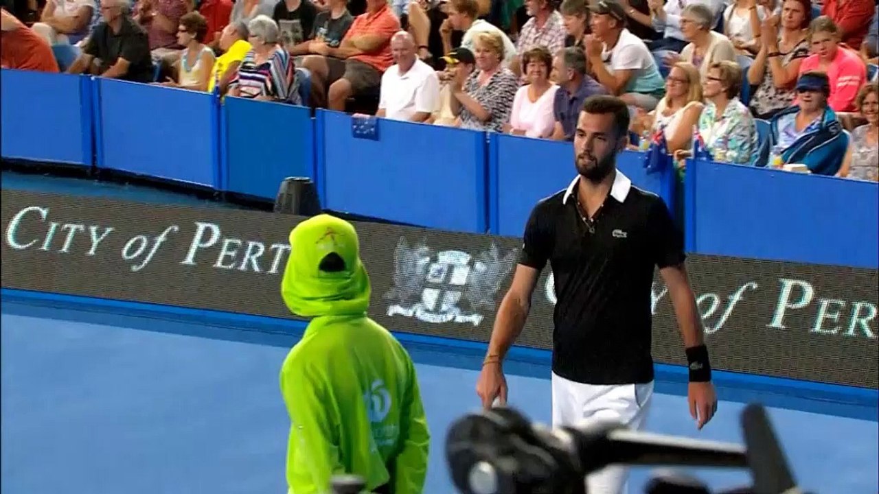 Hopman Cup: Ernste Miene zu Kappen-Spiel