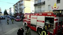 Thiene (VI) - Violento incendio divampato all’interno di un appartamento (06.01.15)