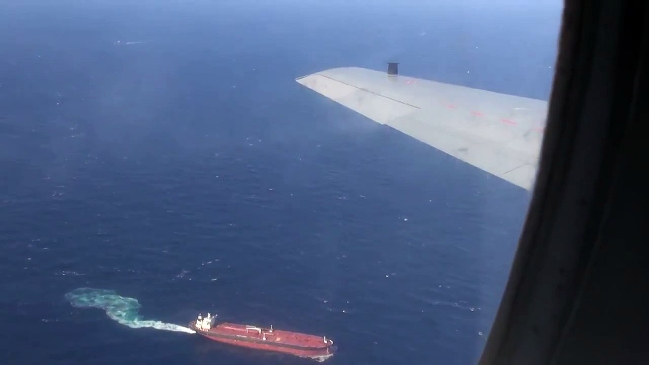 Corfù (Grecia) - Traghetto in fiamme ''Norman Atlantic'' -27- (02.01.15)