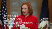 State Department Has No Comment On Cuba Prisoners