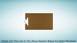 11 x 17 Hardboard Clipboard with 6-Inch Jumbo Board Clip Review