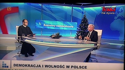 322_Premier Kaczyński  w TV TRWAM 8.01 rozmowa