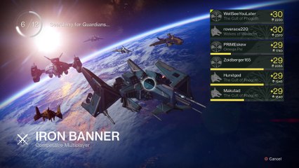 Destiny PS4 [Gjallarhorn] Competitive Part 430 - Iron Banner (Blind Watch, Mars) [With Commentary]