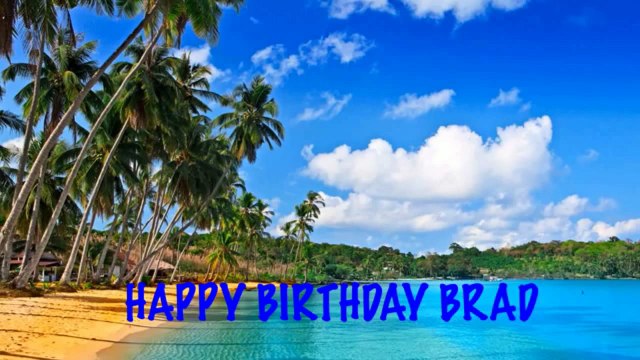 Brad Beaches Playas - Happy Birthday