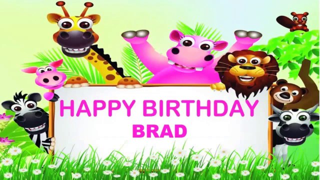 Brad Children Infantiles - Happy Birthday