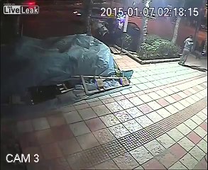 Pedestrian survives terrible hit by drunk driver