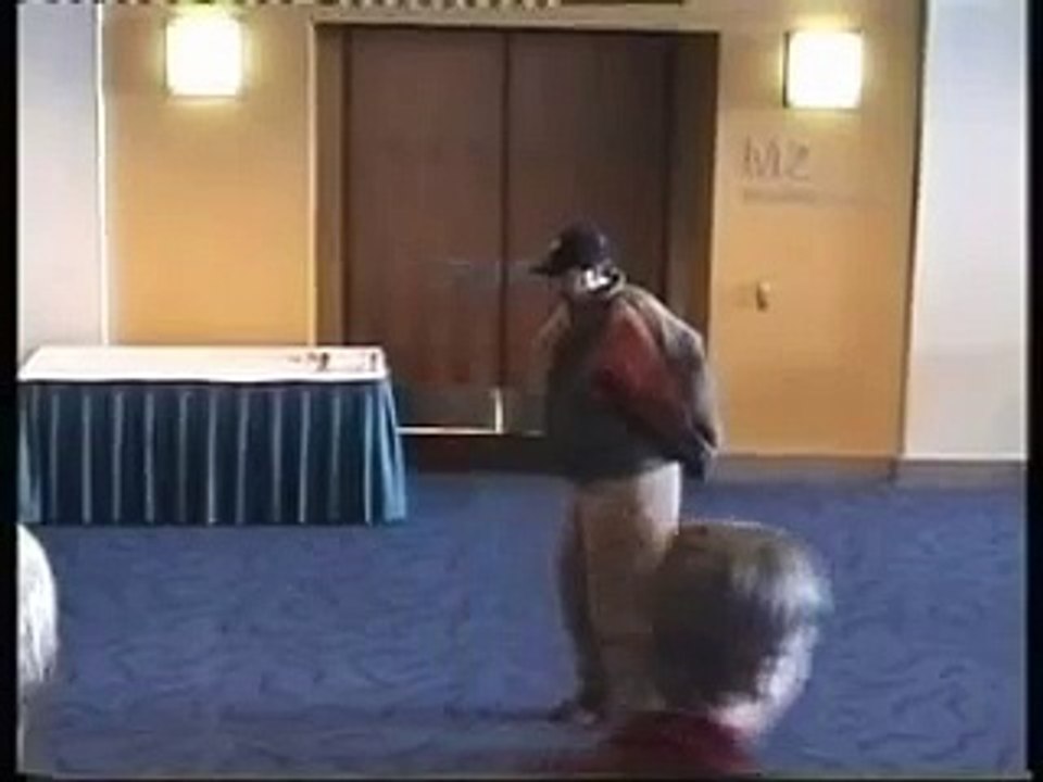 Dog bite prevention demonstration