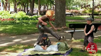 Don't kick the baby!