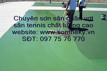 Sơn Sân Tennis, Bóng Rổ, Thể Thao... chất lượng cao - Sơn Thế Kỷ