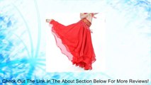 BellyLady Belly Dance Tribal Chiffon Tiered Maxi Skirt, Valentine's Gift Idea Review