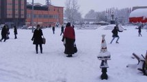 Bursa'da Eğitime Kar Engeli