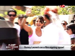 Sunny Leone on a film signing spree!