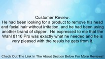 Wahl 8110 Pro Balding Clipper Hair Full Head Cut Barber Salon Trimmer Fade Review