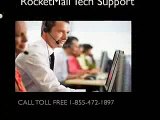 RocketMail 1-855-472-1897 contact support  Toll free number
