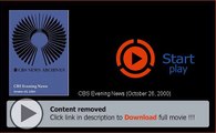 Download File CBS Evening News (October 26, 2000) Movie