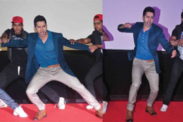 Varun Dhawan launches Jee Karda with a bang