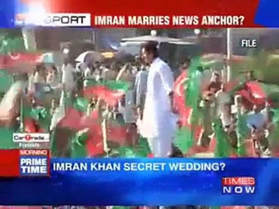 Indian News Channel Spicy Reporting on Imran Khan’s Marriage with Reham Khan