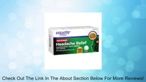 Compare to Excedrin Equate Extra-Strength Headache Relief Tablets, Acetaminophen, Aspirin, Caffeine - 100ct Review