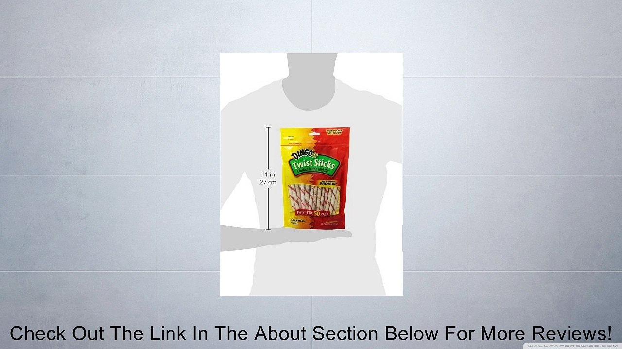 DINGO Twist Treat Sticks - Chicken-Filled Rawhide Chews Review