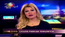 Ege Tv'de yayınlanan '' Çiğli'de park atağına geçildi ''. Haberi