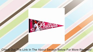 MLB Cincinnati Reds Phillips Premium Quality Pennant 12-by-30 inch Review