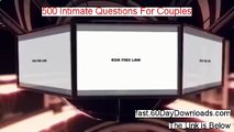 500 Intimate Questions For Couples Download Risk Free (real review)