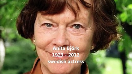 Celebrities who died 2012 part II