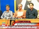 Metro: MQM Gulfaraz Khan Khattak condemn killing of MQM worker Unit 119 Nadeem Ahmad