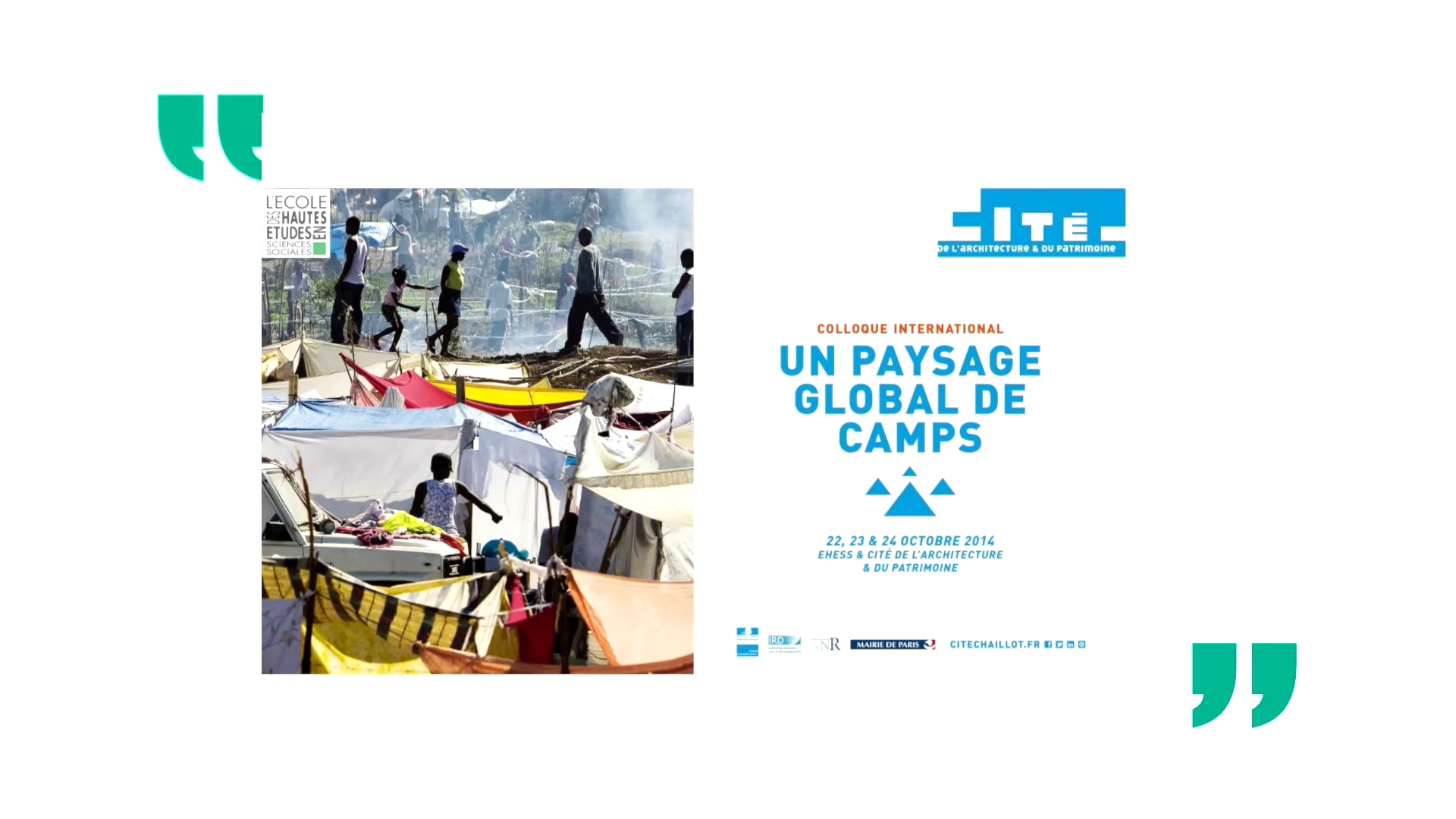 UN PAYSAGE GLOBAL DE CAMPS