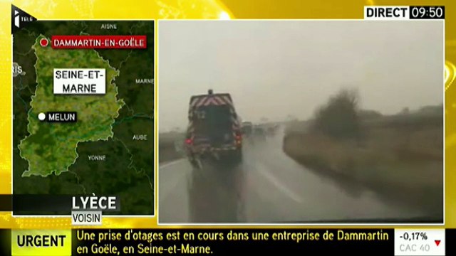 Charlie Hebdo: prise d'otages en cours, un témoin raconte