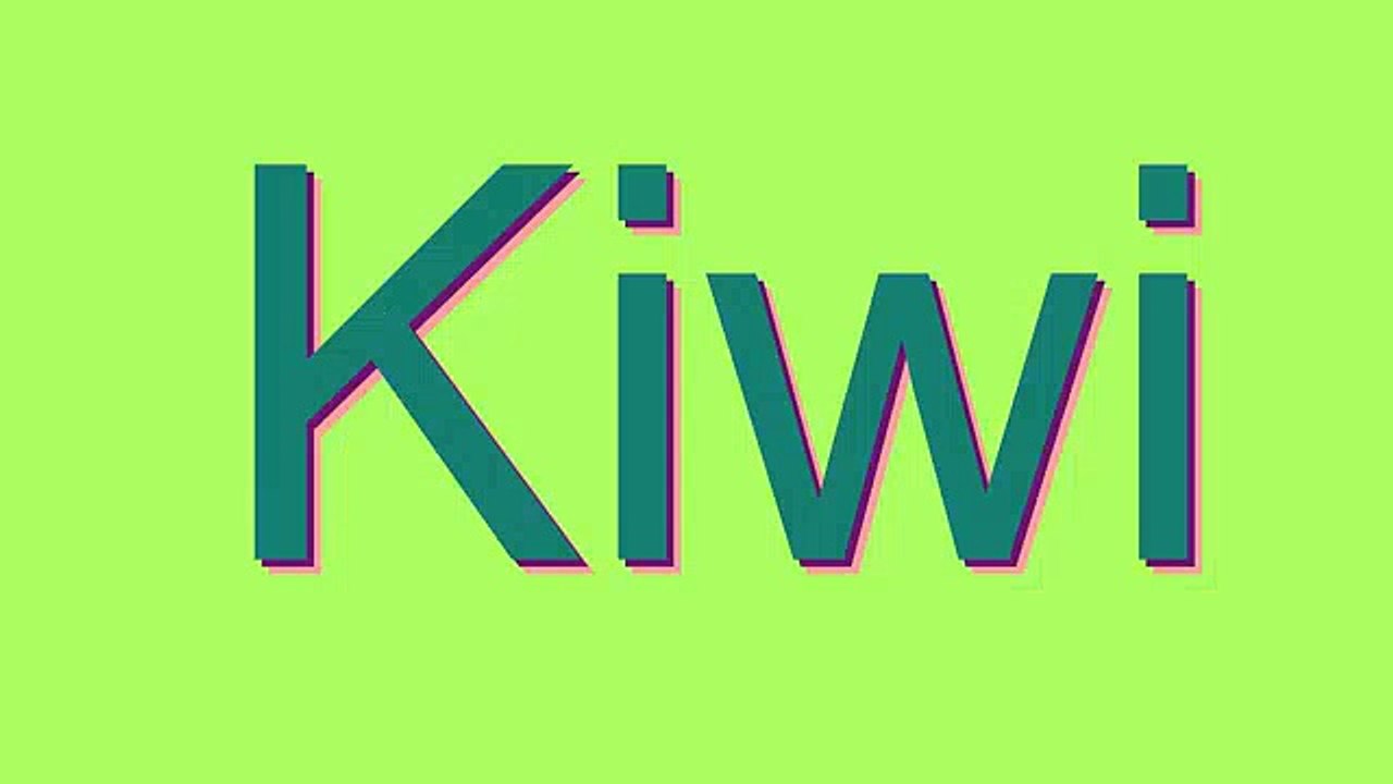 How to Pronounce Kiwi
