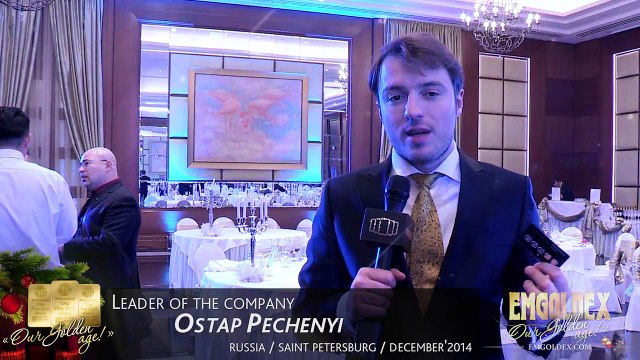 Emgoldex St. Petersburg GOLDEN AGE - Ostap Pechenyi sobre el éxito en el negocio del oro