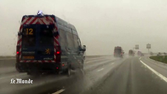 Les forces de police foncent vers Dammartin-en-Goële