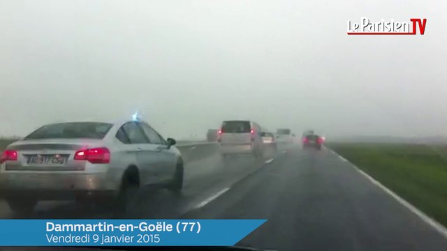 Attentat à Charlie Hebdo : course-poursuite sur la RN2 en Seine-et-Marne