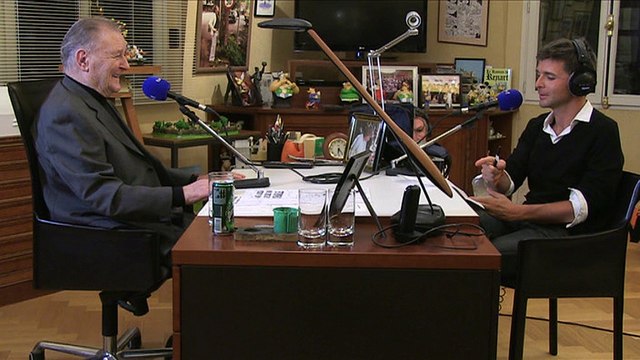 Uderzo : courage aux jeunes dessinateurs