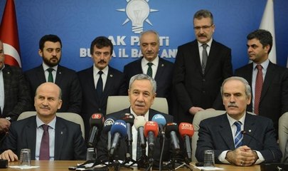 Arınç, Davutoğlu'nun rahatsızlığını açıkladı