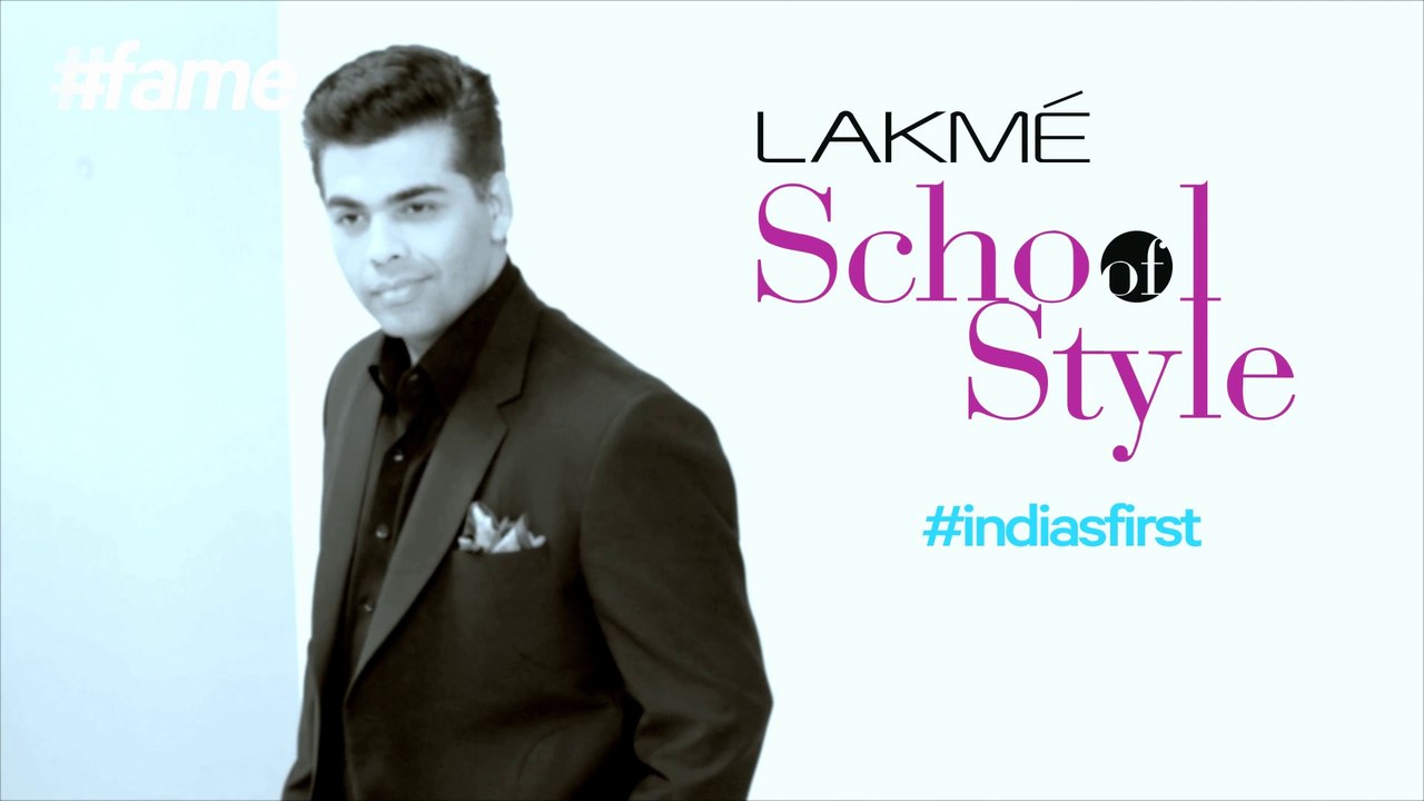 Karan Johar is Ed-in-Chief and Hiring #LakmeSchoolofStyle