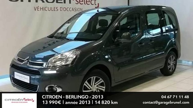 Annonce Occasion CITROëN Berlingo II Multispace HDi 90 Confort 2013