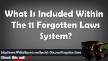 The 11 Forgotten Laws Review - What Are The 11 Forgotten Laws Of Attraction
