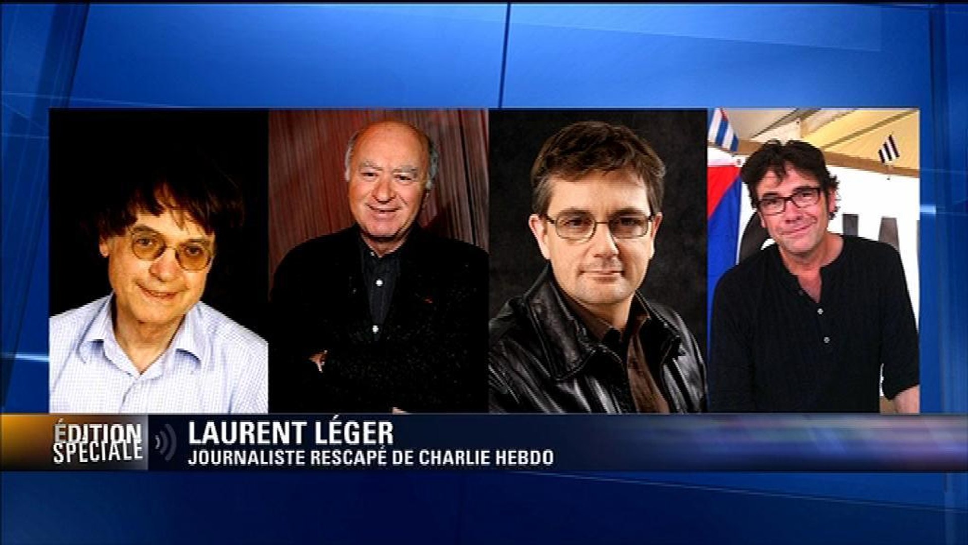 Ces derniers mois, on était très seuls": Laurent Léger, survivant de  "Charlie Hebdo" - Vidéo Dailymotion