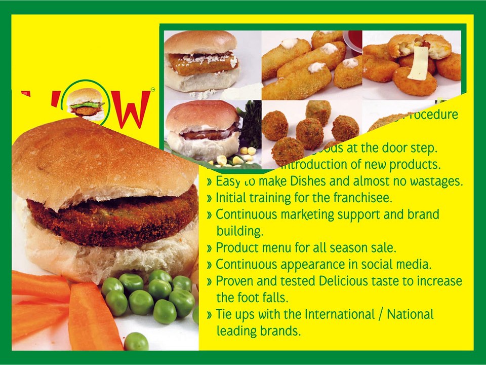 Wow Foods Franchise, Wow Vada Pav Business Opportunities