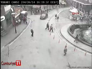 Karşıdan karşıya geçerken ölümden döndü