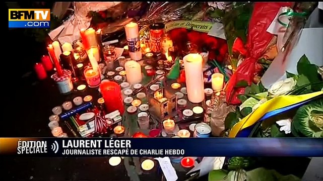 Survivant du massacre de Charlie Hebdo, Laurent Léger témoigne