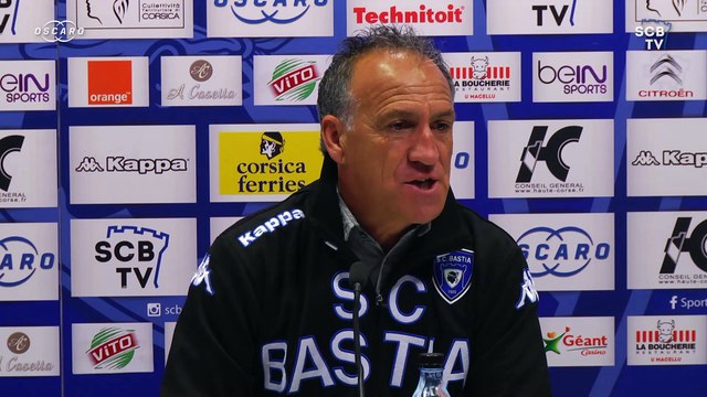 Bastia-Paris : Conf. d'avant-match de G. Printant