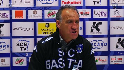 Bastia-Paris : Conf. d'avant-match de G. Printant