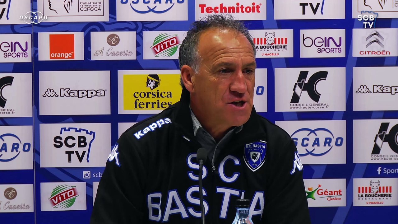 Bastia-Paris : Conf. d'avant-match de G. Printant