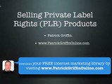 Selling Private Label Rights Products Online