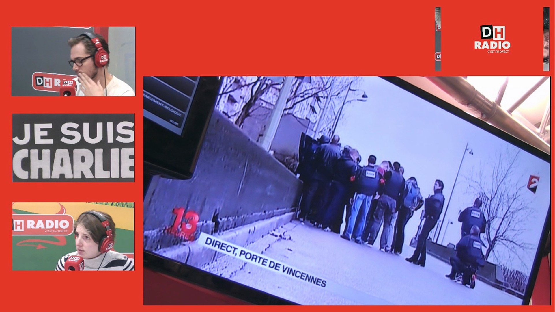 DH RADIO - Notre correspondant Julien Balboni en direct depuis la prise  d'otage de la porte de Vincennes - Vidéo Dailymotion